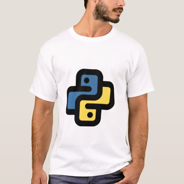 Python logotyp t shirt (Framsida)