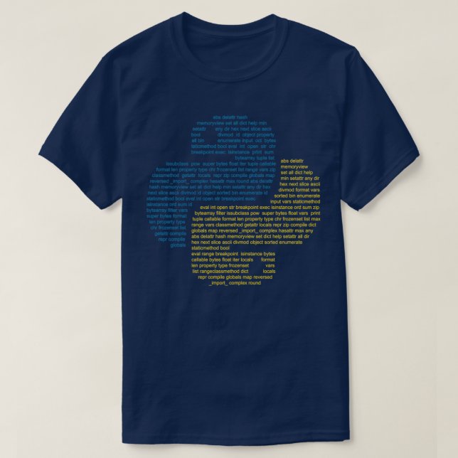 Python Modules  T Shirt (Design framsida)