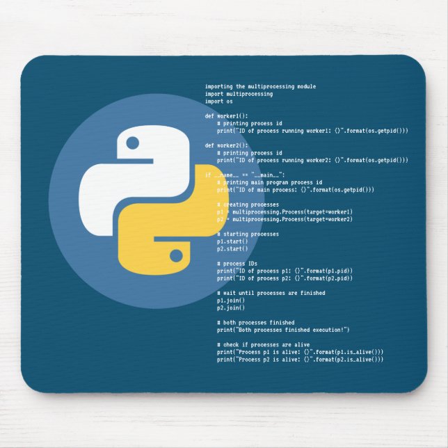 Python mousepad musmatta (Framsidan)