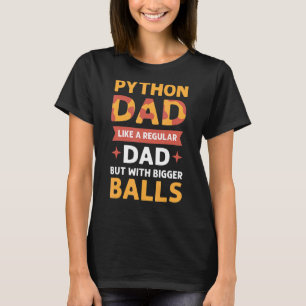 Python Pappa. Herpetologister. Royal Python Banana T Shirt
