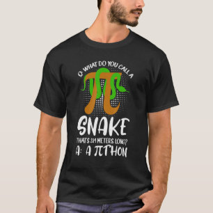 Python Pithon Pi Symbol Math Teacher T Shirt