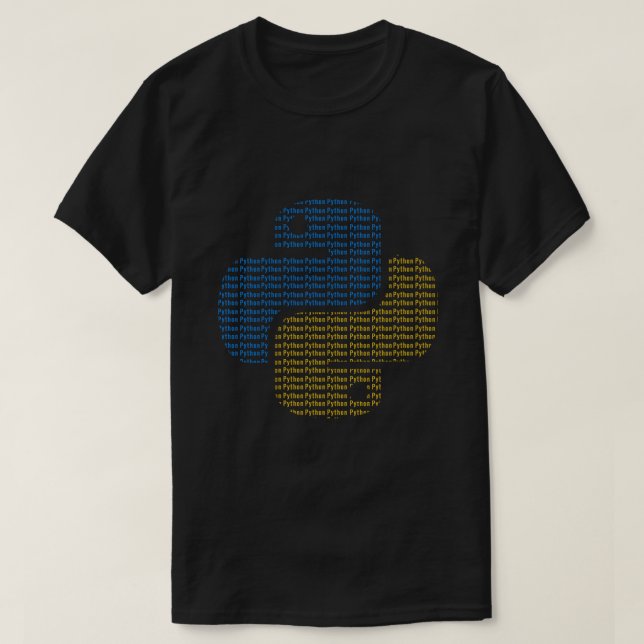 Python Programming Essential T-Shirt (Design framsida)