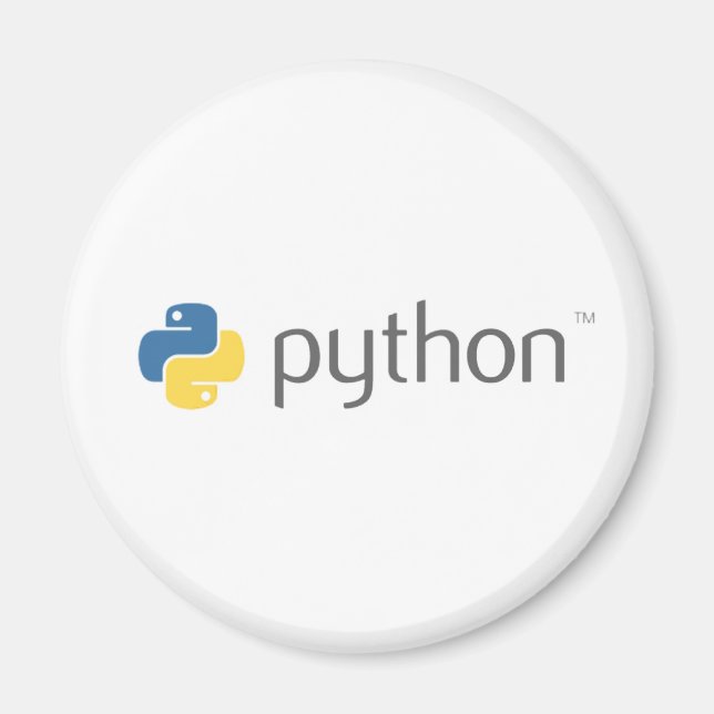 Python Programming Language Magnet (Framsidan)