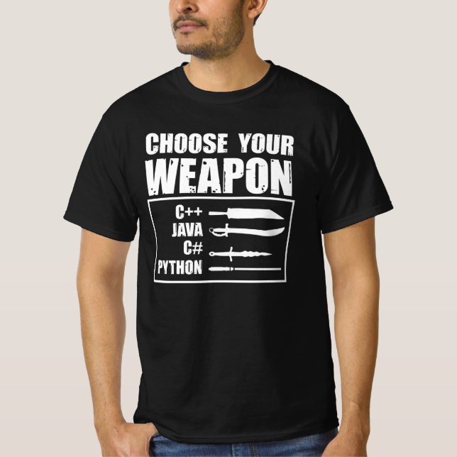 Python Programming, Programmer, Coder T Shirt (Framsida)