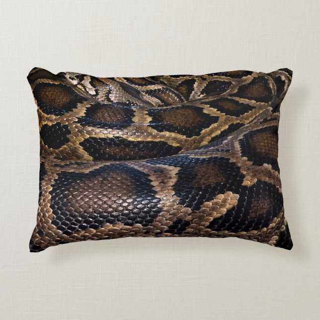 Python Prydnadskudde (Framsidan)