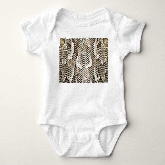 Python Skin: Animalisk Mönster-design T Shirt (Framsida)