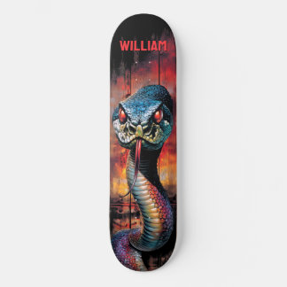 Python Snake Mini Skateboard Bräda 18,5 Cm