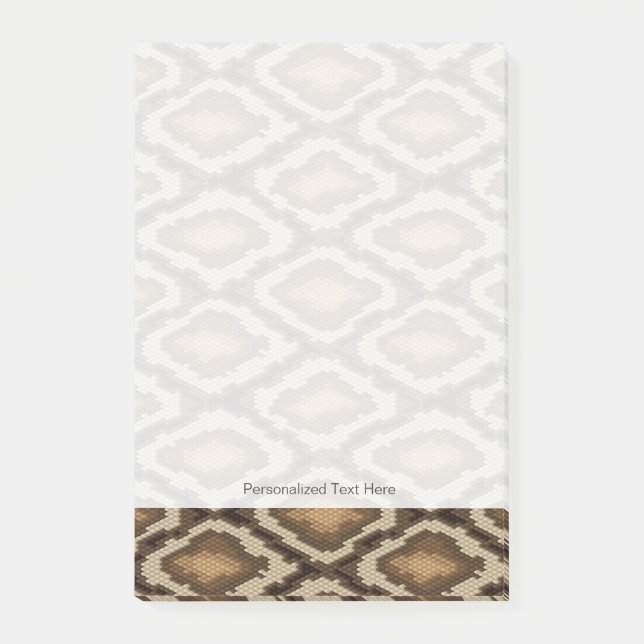 Pythonorm mönster 2 post-it block (Framsida)