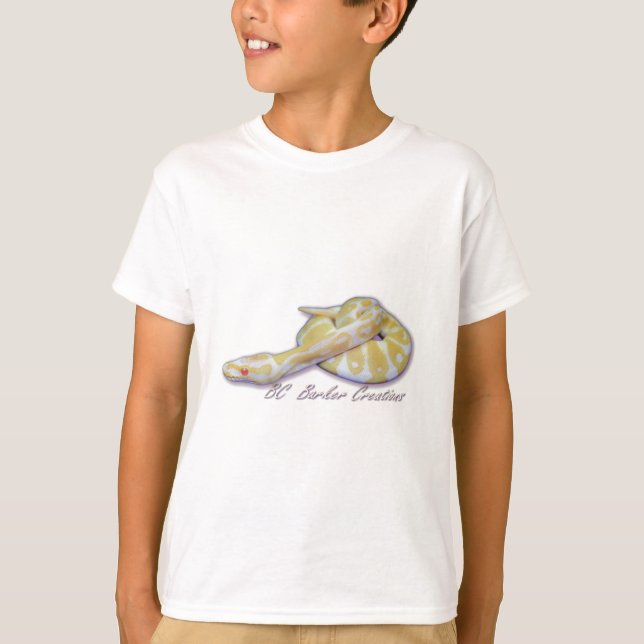 Pytonorm för AlbinoHatchlingboll Tee Shirt (Framsida)