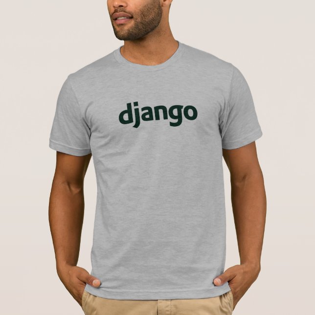 Pytonormdjango - skraj programmerare tee shirt (Framsida)