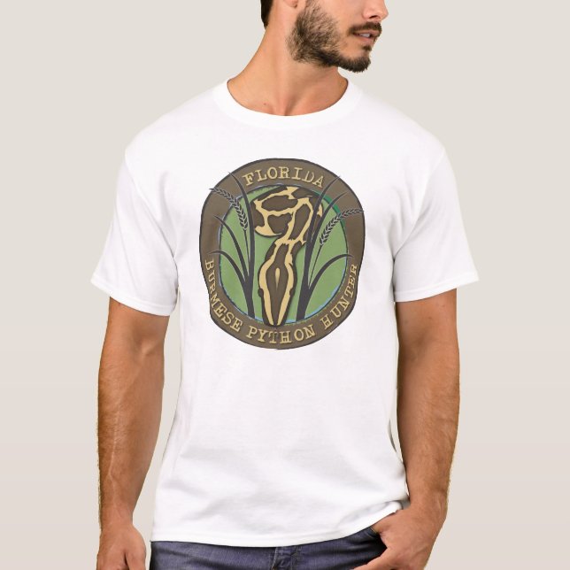 PytonormjägareT-tröja Tee Shirt (Framsida)