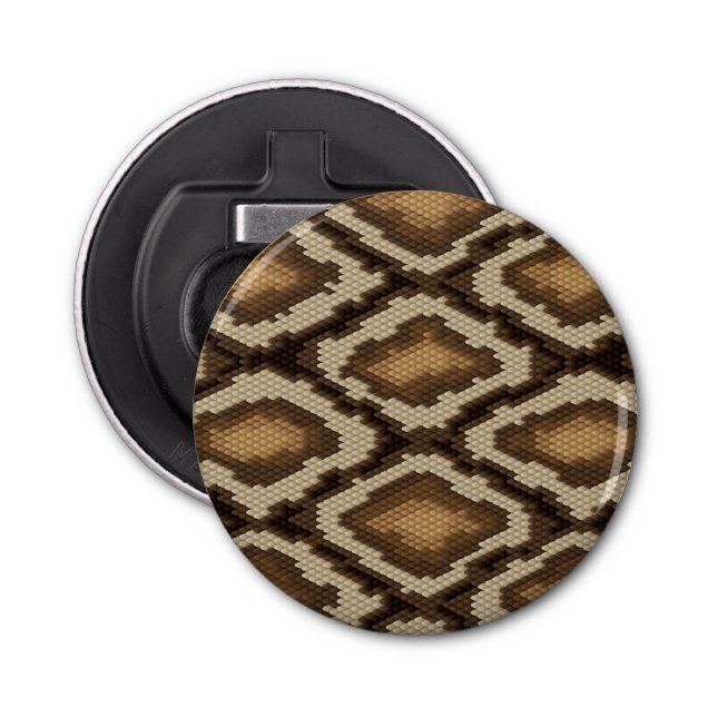 Pytonormormen flår mönster 2 flasköppnare (Framsidan)