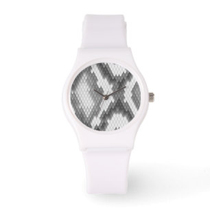 Pytonormormen flår mönster armbandsur