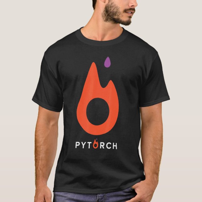 Pytorch Neural Networks och Maskin Learning Soft T Shirt (Framsida)