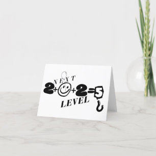 PYY EWW-NIVÅ - nyårskort Tack Kort