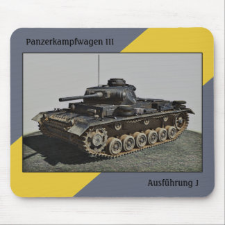 Pzkpfw III Ausf J-MousePad Musmatta