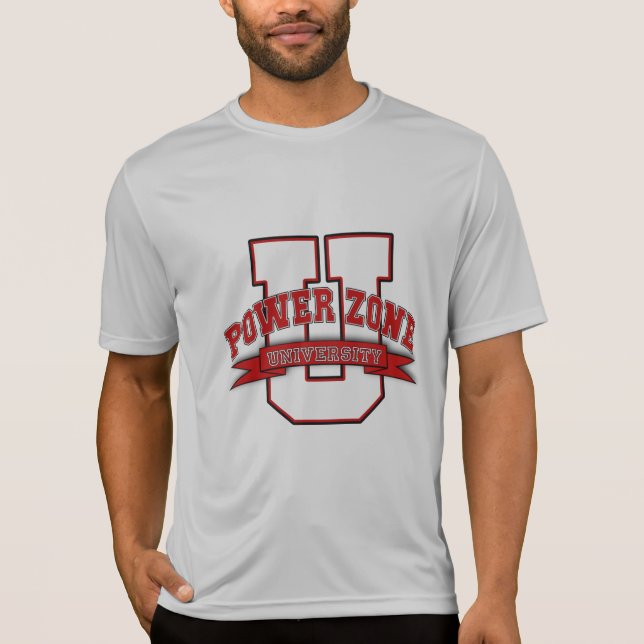 PZU - Manar gråa T-tröja T Shirt (Framsida)