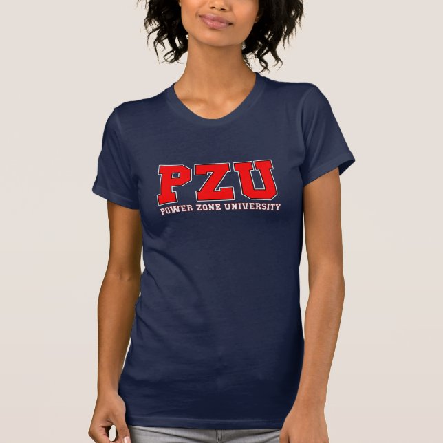 PZU-marinT-tröja T Shirt (Framsida)