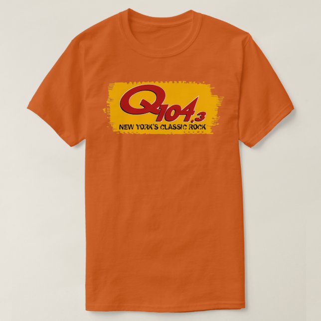 Q1043 New Yorks Sten T Shirt (Design framsida)