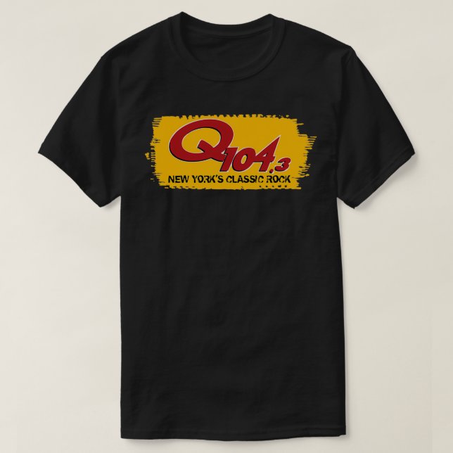 Q104 T SHIRT (Design framsida)