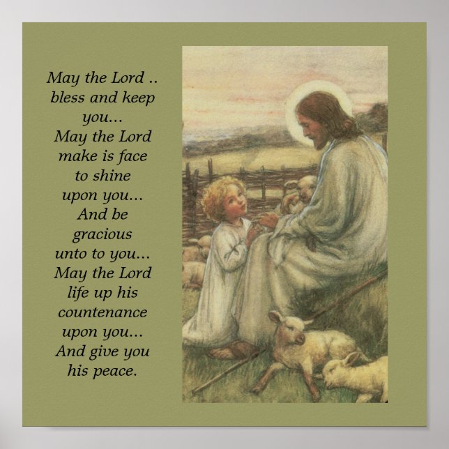 q-2 jesus och poster barn (Framsidan)