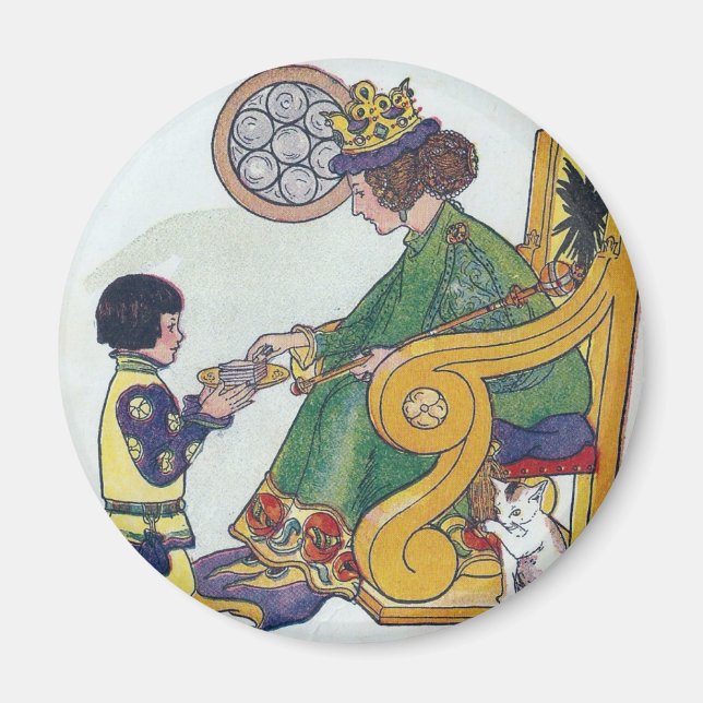 Q är för drottning magnet (Framsidan)