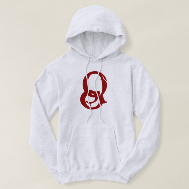 Q-form jacka hoodie (Design framsida)
