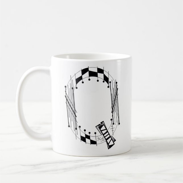 "Q" Kaffe Mugg (Vänster)