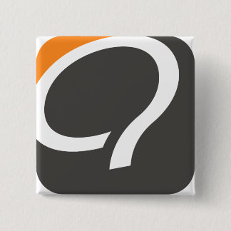 Q knäppas - orangen knapp