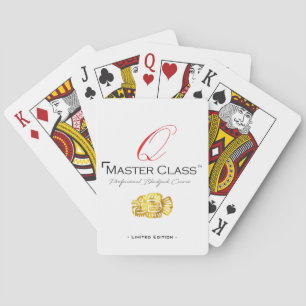 Q ledar- Class™ (den begränsada upplagan) Casinokort