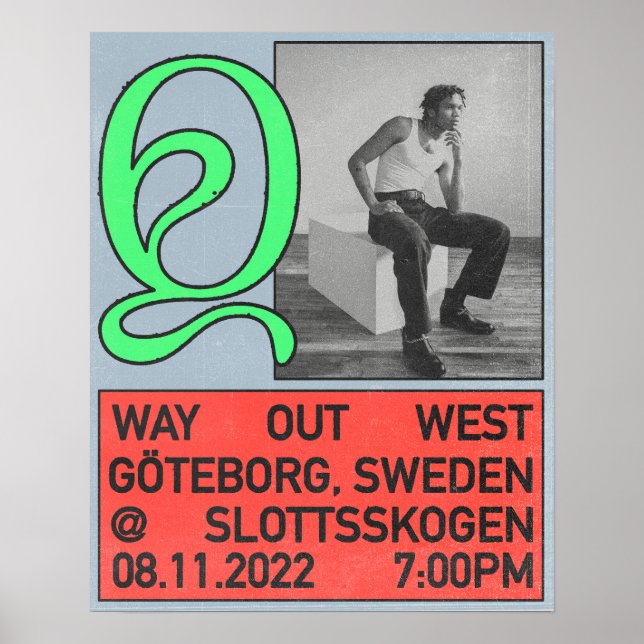 Q Marsden Tour Poster (Framsidan)