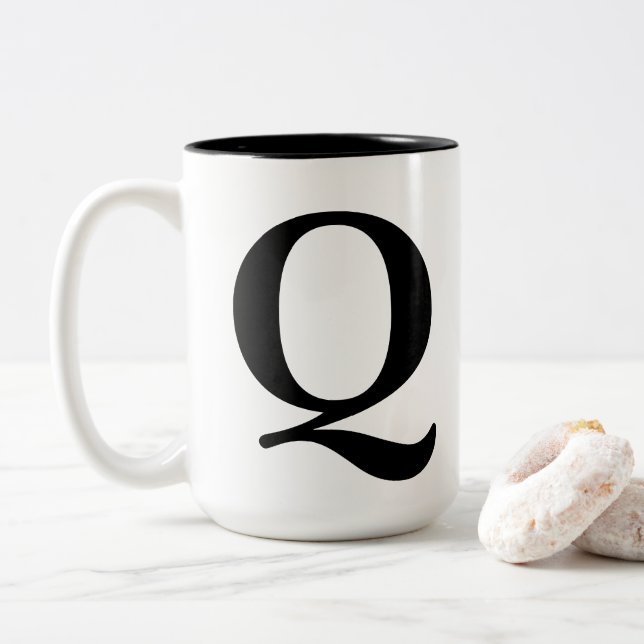 "Q-" mugg (Med munk)