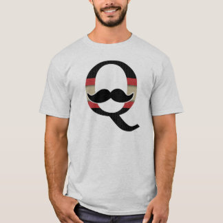 Q-mustasch T-shirt