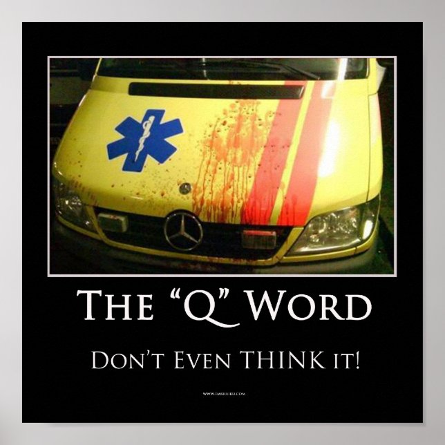 Q Ord Motivational Poster (Framsidan)