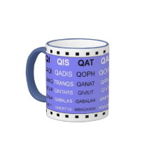 Q ord utan ord-spelen i mugg