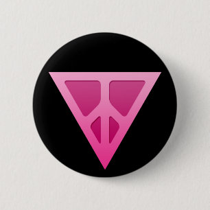 Q-Peace Triangle Round Button Knapp