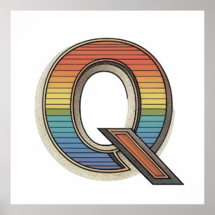 Q Radiant Poster