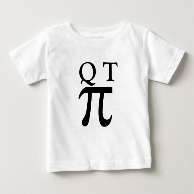 Q T Pi alias Cutie Paj Baby T-shirt (Framsida)