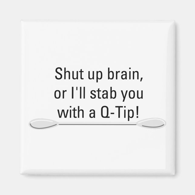 Q Tips Magnet (Framsidan)