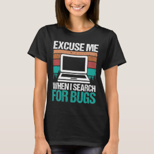 QA Engineering Search for Kryp Quality Assurance T Shirt