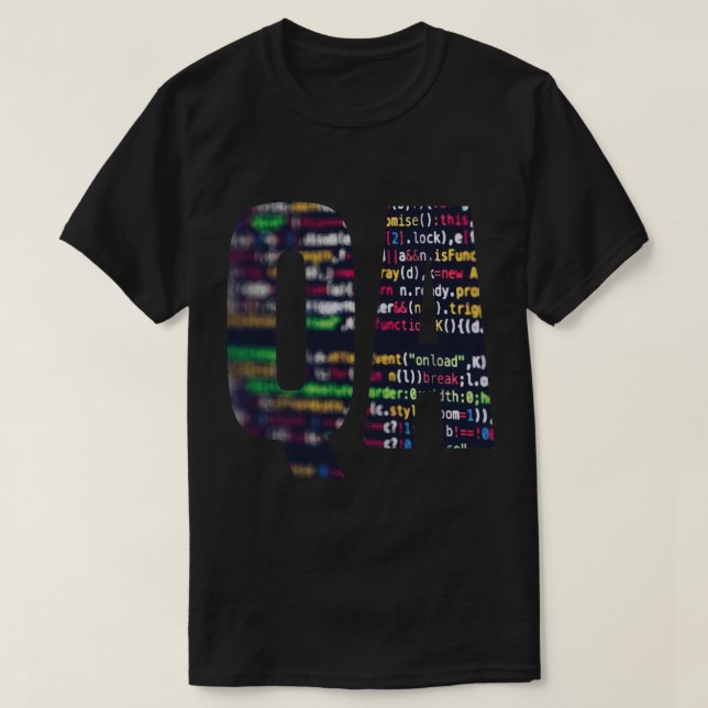 QA Ingenjör, kvalitetssäkring, Perfekt Gift för S T Shirt (Design framsida)