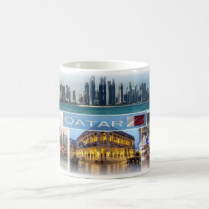 QA Qatar - Kaffemugg