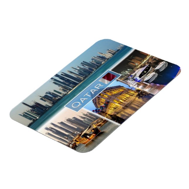 QA Qatar - Magnet (Vänstra Sidan)