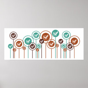 QA som iscensätter daisy Poster