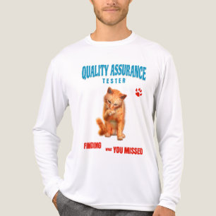 QA Testare Katt Humor T Shirt