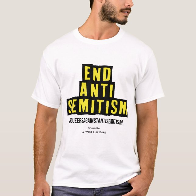 QAA End Antisemitism T-Shirt (Framsida)
