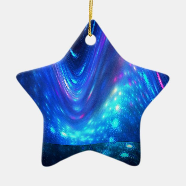 Qaanaaq - norra Ljus Julgransprydnad Keramik (Framsidan)