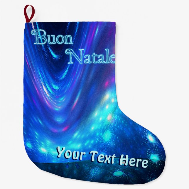 Qaanaaq - norra Ljus Stor Julstrumpa (Framsidan)