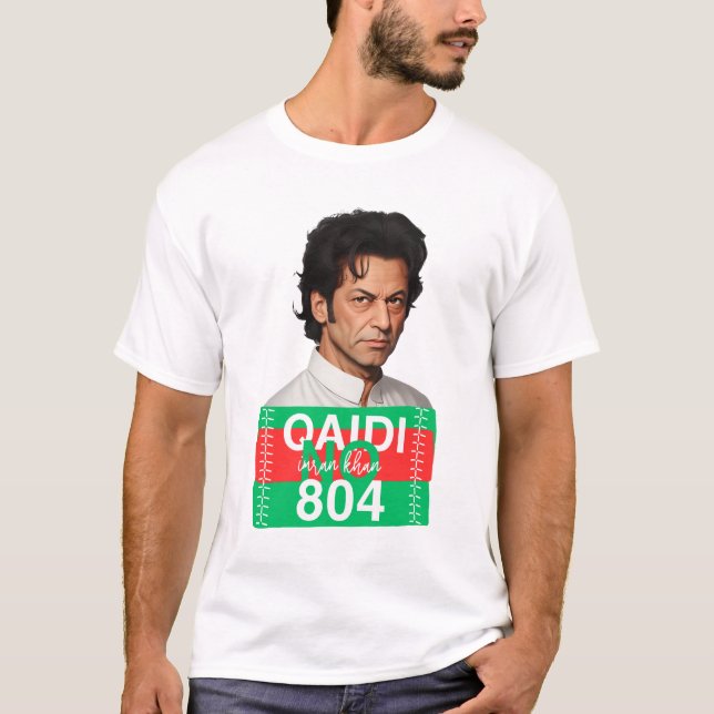 Qaida nr 804 Imran Khan T-Shirt (Framsida)