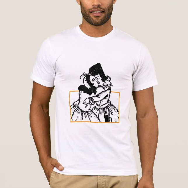 Qajar älskare t-shirt (Framsida)